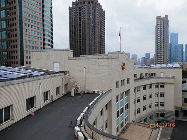 大连市人大常委会太阳能热水节能工程20吨(2013建设)